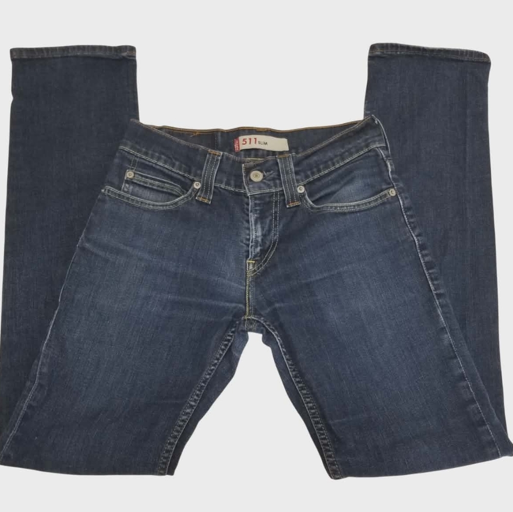 Levi's Men's 511 Slim Jeans - Dark Blue Size 29